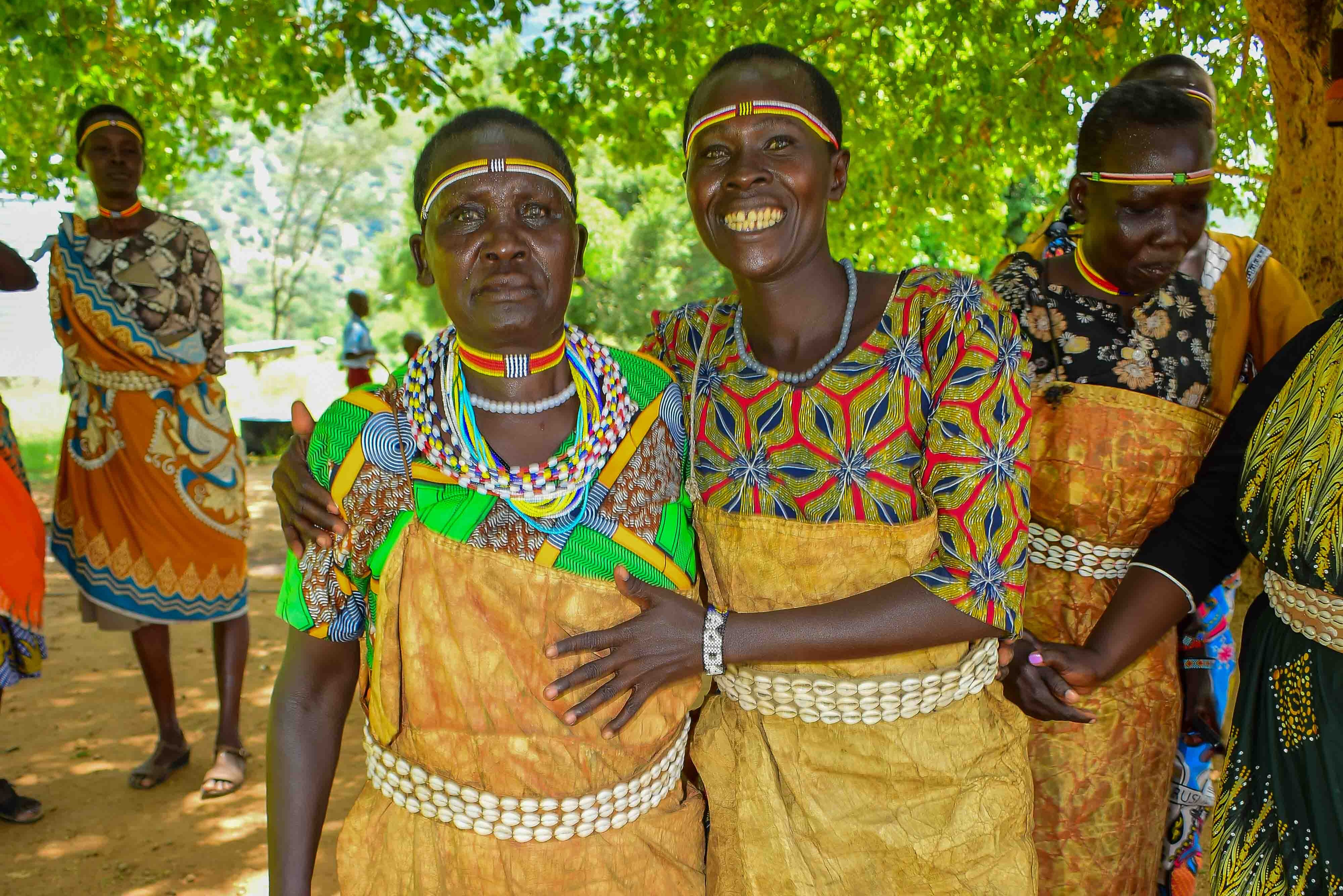 Mary with her daughter